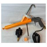 Chicago Powder Coating System Model 94244 with Containers of Paint