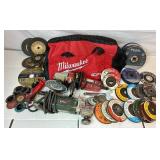 Angle Grinder and Abrasive Bundle