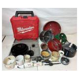 Massive Collection of Hole Saws - various sizes