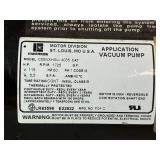 Robinair Cooltech Two Stage High Performance Vacuum Pump Model 15434  4 CFM