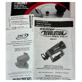 RotoZip Revolution Spiral Saw Kit Model REV01 with ROTOZIP Circle Cutter, RotoZip Plunge Router Attachment and 2  Zip Mate Attachments