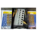 Huge Assortment of Screwdriver Bits, Drill Bits, Hex Bit Sockets, Hole Saws and Speedbor Bits