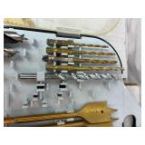 Huge Assortment of Screwdriver Bits, Drill Bits, Hex Bit Sockets, Hole Saws and Speedbor Bits