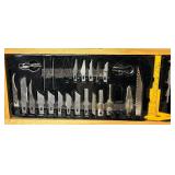 Meausuring Tool Bundle & Hobby Knife Set Bundle  - Digital Caliper & Spring Caliper with 38 pc Knife Set