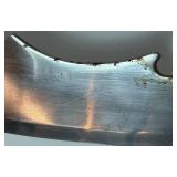 War Dragon Sword with Embossed Metal Handle and Wooden Scabbard