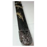 Chinese Jian Style Decorative Sword and Scabbard