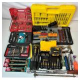 Large Assortment of Screwdriver Bits, Hex Bit Sockets, Nut Bit Driver Sets and More