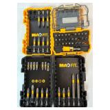 Large Assortment of Screwdriver Bits, Hex Bit Sockets, Nut Bit Driver Sets and More