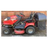 Craftsman Revolution Zero Turn Lawn Mower, 42" Bagger, Broadcast Spreader, Dethatcher and Utility Cart
