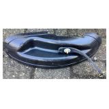 Craftsman Revolution Zero Turn Lawn Mower, 42" Bagger, Broadcast Spreader, Dethatcher and Utility Cart