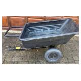 Craftsman Revolution Zero Turn Lawn Mower, 42" Bagger, Broadcast Spreader, Dethatcher and Utility Cart