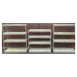 Three Metal Shelves/Storage Racks Bundle