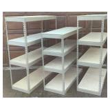 Three Metal Shelves/Storage Racks Bundle