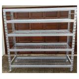 Three Heavy Duty Storage Shelving Units