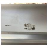 Three Metal Storage Shelving Units with Composite Board Shelves