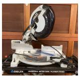 Delta 12" Compound Laser Miter Saw Model 36-322L and Delta Universal Miter Sw Stand Model 36-136