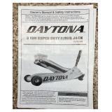 Daytona 3 Ton Super Duty Floor Jack DJ3000 with Daytona 2 Ton Floor Jack Cross Beam CB200 LOT 2