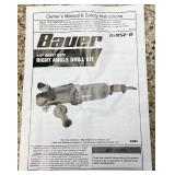 Bauer 1/2" Heavy Duty Right Angle Drill Kit Model 1695E-B in Case