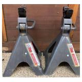Pittsburgh Automotive Heavy Duty 12 Ton Jack Stands - Set of 2