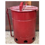 6 Gal Oil Rag Can and 30 Rolls of Scotts Shop Towels