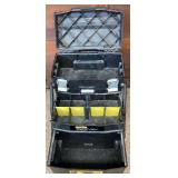 Two Stanley Fat Max 4-in-1 Mobile Work Stations