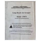 Central Pneumatic Long Reach Air Scraper