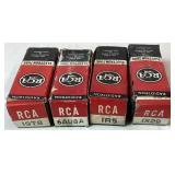 Vintage RCA Radiotron Electron Tubes - 16 Boxes, Various Sizes