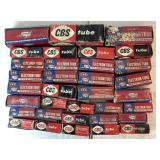 CBS and CBS-Hytron Electron Vacuum Tubes - 34 Boxes, various sizes