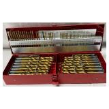 Alltrade High Speed Steel Drill Bit Set with Case