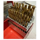 Alltrade High Speed Steel Drill Bit Set with Case