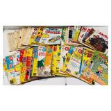Vintage Mad and Cracked Magazines plus Two Richie Rich Comics