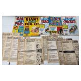 Vintage Mad and Cracked Magazines plus Two Richie Rich Comics