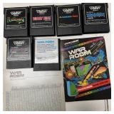 ColecoVision Home Video Game Console, Expansion Module #2 Steering Wheel Controller and 6 Games