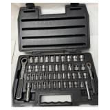 GearWrench GearRatchet 46pc 1/4" & 3/8" Drive Pass-Thru 6 Point SAEMetric Tool Set