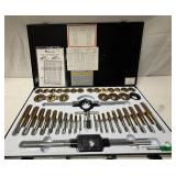 Pittsburgh 45pc Tap and Die Set Metric Model 41452 in Metal Case