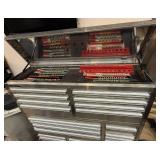 Steel Glide Tool Chest with 23 Drawers and Top Chest Model CPTC5623K0M0S-5
