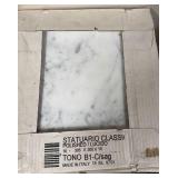Italian White Marble Tiles 12 x 12 - 48 pcs