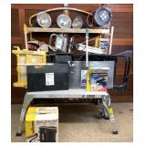 Mega Dry Wall and Painting Bundle with Scaffolding, Lights, Wagner Tools and More