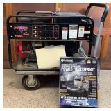 Dunlite 7000 Power Equipment Generator by Onan with Power Transfer Kit