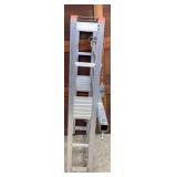 HaulMaster Aluminum Hitch Mounted Cargo Carrier with Folding Ramp