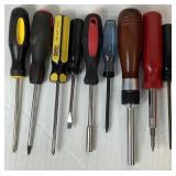 Collection of Screwdrivers, Torx Drivers & Bits plus Nut Drivers