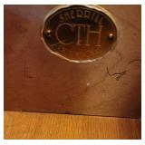 Mahogany Sherrill Console Library Table