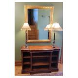 Empire Mahogany Low Bookshelf