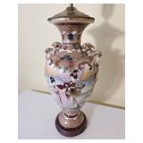 20th Century Satsuma Vase Table Lamp