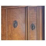 Antique French Regency Walnut Vanity Dresser