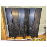 Chinese Coromandel Lacquer Screen Divider