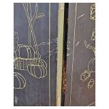 Chinese Coromandel Lacquer Screen Divider