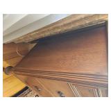 Antique French Regency Walnut Vanity Dresser