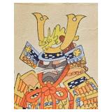 1950s Woodblock Prints Doll Festival and Samurai Armor and Tiger