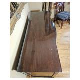 Vintage Mahogany Drexel Bowfront Sideboard Duncan Phyfe Style